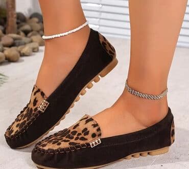 Ženske mokasine sa leopard printom - Model: ravne mokasine na lalafo.rs Ženske mokasine sa leopard printom - Model: ravne mokasine