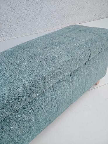 Tapacirana klupa za odlaganje sa poklopcem, presvučena tkaninom na lalafo.rs — 4 Tapacirana klupa za odlaganje sa poklopcem, presvučena tkaninom — 4