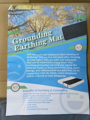 Uzengaj/Earthing prostirka – Grounding Mat 136 × 180 cm Opis: - na lalafo.rs Uzengaj/Earthing prostirka – Grounding Mat 136 × 180 cm Opis: -