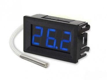 Digitalni panel termometar sa sondom – plavi LED displej - Tip na lalafo.rs Digitalni panel termometar sa sondom – plavi LED displej - Tip
