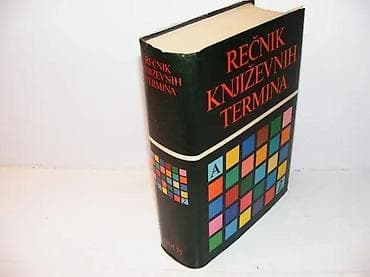 REČNIK KNJIŽEVNIH TERMINANolit Beograd, 1986TVRD POVEZ, strana na lalafo.rs REČNIK KNJIŽEVNIH TERMINANolit Beograd, 1986TVRD POVEZ, strana