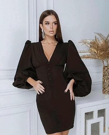 🔥Elegantna kratka haljina s puf rukavima Cena 2600 dinara 💫 at lalafo.rs — 2 🔥Elegantna kratka haljina s puf rukavima Cena 2600 dinara 💫 — 2