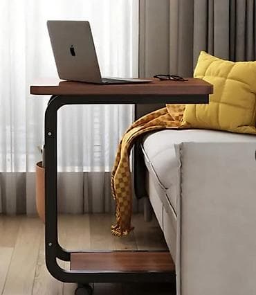 Prenosivi C-stočić za laptop sa točkićima - Dimenzije radne površine na lalafo.rs Prenosivi C-stočić za laptop sa točkićima - Dimenzije radne površine