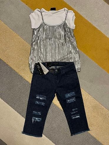 Sisley nove kratke farmerkei Page majice vel 9 na lalafo.rs — 1 Sisley nove kratke farmerkei Page majice vel 9 — 1