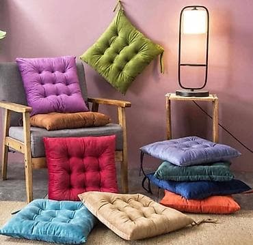 Jastuk za stolice- dekorativni jastuk Cena: 6 komada 2500 dinara na lalafo.rs — 2 Jastuk za stolice- dekorativni jastuk Cena: 6 komada 2500 dinara — 2