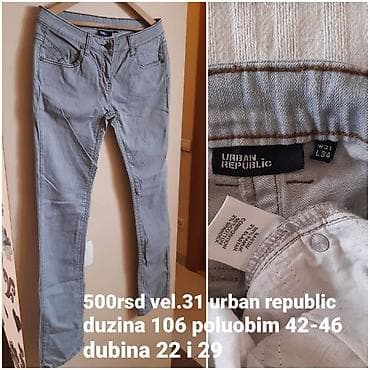 Pantalone, bоја - Siva na lalafo.rs — 1 Pantalone, bоја - Siva — 1