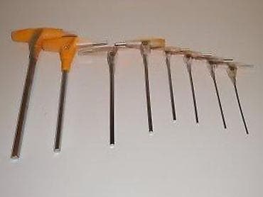 Tools & Equipment: Set T‑ručnih imbus (šestougaonih) ključeva - Komplet sadrži 8 at lalafo.rs — 6 Tools & Equipment: Set T‑ručnih imbus (šestougaonih) ključeva - Komplet sadrži 8 — 6