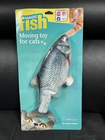 Oprema za kućne ljubimce: Pokretna Igračka za mačke Magic Fish; Potpuno NOVO, neotpakovano! na lalafo.rs Oprema za kućne ljubimce: Pokretna Igračka za mačke Magic Fish; Potpuno NOVO, neotpakovano!