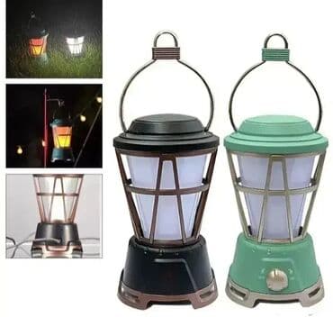 Garden Lighting: LED Punjenja Retro Fenjer Lampa za Kampovanje Savršena za kampovanje at lalafo.rs — 3 Garden Lighting: LED Punjenja Retro Fenjer Lampa za Kampovanje Savršena za kampovanje — 3
