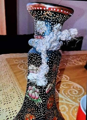 Svećnjak od keramike. Prelep. Visina 20 cm na lalafo.rs — 2 Svećnjak od keramike. Prelep. Visina 20 cm — 2