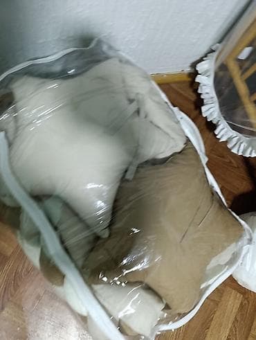 Komplet posteljine za bebu – bež/neutrale boje, nov, nikad korišćen na lalafo.rs — 3 Komplet posteljine za bebu – bež/neutrale boje, nov, nikad korišćen — 3