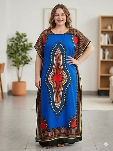 prsluk jaknica mango u: Kaftan haljina sa etno printom – plus size - Dizajn: duga, ravna at lalafo.rs — 2 prsluk jaknica mango u: Kaftan haljina sa etno printom – plus size - Dizajn: duga, ravna — 2