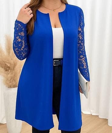 L11. Kardigan za punije sa čipka rukavima Dostupni još u na lalafo.rs — 3 L11. Kardigan za punije sa čipka rukavima Dostupni još u — 3