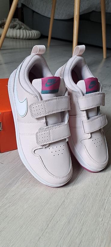 Kids' Footwear: Dečije patike Nike – roze/bele - Model sa dvostrukim čičak-trakama za at lalafo.rs — 2 Kids' Footwear: Dečije patike Nike – roze/bele - Model sa dvostrukim čičak-trakama za — 2