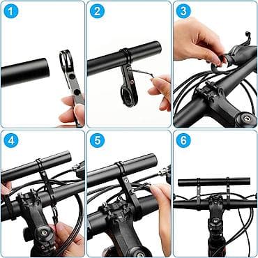 Ekstenzija/Adapter za volan bicikla – dodatna šipka za montažu opreme na lalafo.rs — 8 Ekstenzija/Adapter za volan bicikla – dodatna šipka za montažu opreme — 8