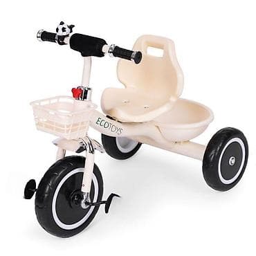Dečiji tricikl ECOTOYS – krem - Stabilan tricikl sa tri točka i na lalafo.rs Dečiji tricikl ECOTOYS – krem - Stabilan tricikl sa tri točka i