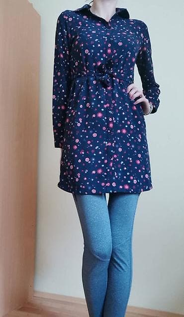 Cvetna košulja-haljina ili tunika XS. Prelepa košulja-haljina za niže na lalafo.rs Cvetna košulja-haljina ili tunika XS. Prelepa košulja-haljina za niže