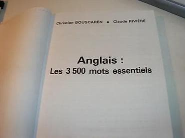 za svaki dan: Anglais: les 3500 mots essentielsAuteur: Bouscaren christian - riviere at lalafo.rs — 2 za svaki dan: Anglais: les 3500 mots essentielsAuteur: Bouscaren christian - riviere — 2