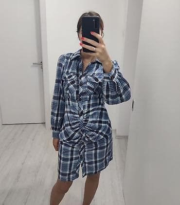 * Kvalitetna kosulja haljina * Velicina S * Dimenzije *Ramena 38cm na lalafo.rs * Kvalitetna kosulja haljina * Velicina S * Dimenzije *Ramena 38cm