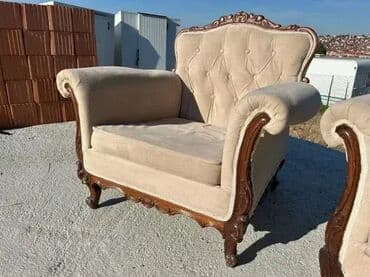 Stilske garniture: Stilska garnitura - Trosed i dve fotelje Stilska garnitura Trosed i na lalafo.rs — 8 Stilske garniture: Stilska garnitura - Trosed i dve fotelje Stilska garnitura Trosed i — 8