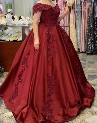 Luksuzna bordo svečana haljina / venčanica (Kao nova!) Prodajem na lalafo.rs Luksuzna bordo svečana haljina / venčanica (Kao nova!) Prodajem