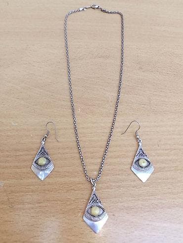 Vintidz set ogrlica minđuše Posrebra Vintidz Set Posrebra ogrlica i na lalafo.rs — 1 Vintidz set ogrlica minđuše Posrebra Vintidz Set Posrebra ogrlica i — 1