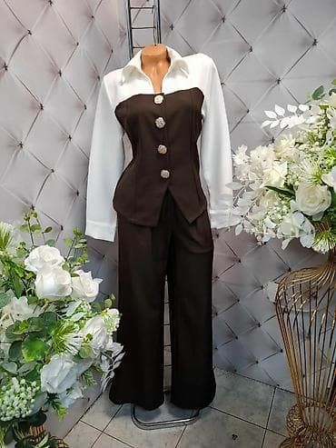 pantalone gina benotti: Elegantni dvodelni komplet – košulja i pantalone - Gornji deo na lalafo.rs — 1 pantalone gina benotti: Elegantni dvodelni komplet – košulja i pantalone - Gornji deo — 1