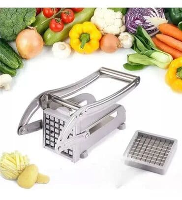 Ostala kuhinjska oprema: Aparat za pripremu pomfrita - Secko za krompir Pomfrit Potato Chipper na lalafo.rs Ostala kuhinjska oprema: Aparat za pripremu pomfrita - Secko za krompir Pomfrit Potato Chipper