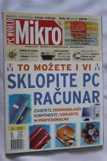PC WORLD MIKRO OKTOBAR 2004. | PC World Mikro Oktobar 2004. Časopis at lalafo.rs — 3 PC WORLD MIKRO OKTOBAR 2004. | PC World Mikro Oktobar 2004. Časopis — 3