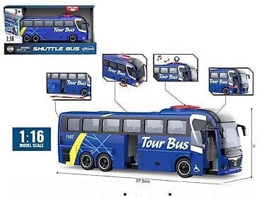 Igračka autobus – Tour Bus, razmera 1:16 - Detaljan model turističkog na lalafo.rs Igračka autobus – Tour Bus, razmera 1:16 - Detaljan model turističkog