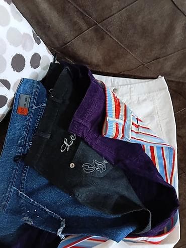 bermude teksas br: Ženske pantalone – set od 5 para 1) Farmerke tamno plave boje - at lalafo.rs — 6 bermude teksas br: Ženske pantalone – set od 5 para 1) Farmerke tamno plave boje - — 6