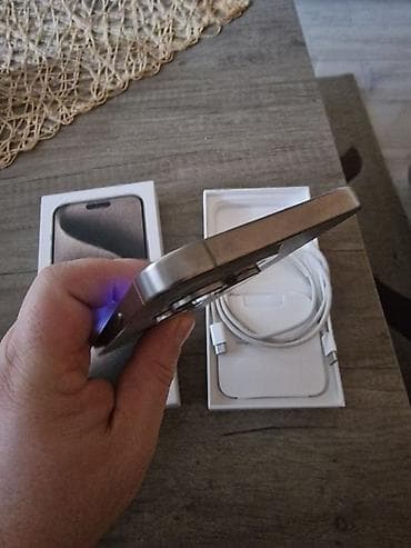 Iphone 15 pro max, Yettel garancija do 23.05 .2027, fabričko mint na lalafo.rs — 4 Iphone 15 pro max, Yettel garancija do 23.05 .2027, fabričko mint — 4