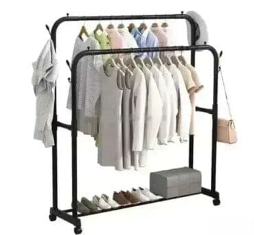Ostali nameštaj: Dupli stender – čiviluk za odeću i obuću 👚👞 Praktična organizacija na lalafo.rs Ostali nameštaj: Dupli stender – čiviluk za odeću i obuću 👚👞 Praktična organizacija