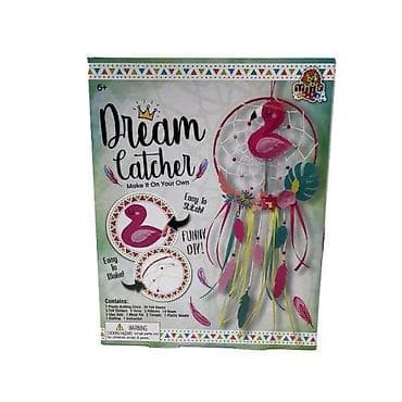 DIY set za izradu hvatača snova – Flamingo motiv Kreativni komplet za na lalafo.rs DIY set za izradu hvatača snova – Flamingo motiv Kreativni komplet za