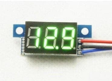 Mini LED voltmetar za jednosmerni napon do 30V - Opseg merenja: DC na lalafo.rs Mini LED voltmetar za jednosmerni napon do 30V - Opseg merenja: DC