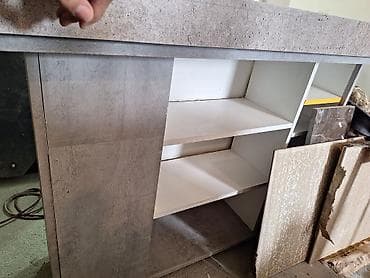 Kuhinjski element sa radnom pločom – sivi beton dekor - Samostojeći na lalafo.rs — 4 Kuhinjski element sa radnom pločom – sivi beton dekor - Samostojeći — 4