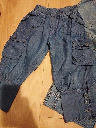 Komplet dečijih teksas pantalona i šortseva. Uključuje troje na lalafo.rs — 2 Komplet dečijih teksas pantalona i šortseva. Uključuje troje — 2