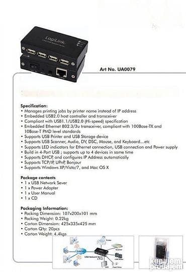 Input: 4x USB-A female LAN connector: RJ45 female LAN: IEEE 802.3 na lalafo.rs — 3 Input: 4x USB-A female LAN connector: RJ45 female LAN: IEEE 802.3 — 3
