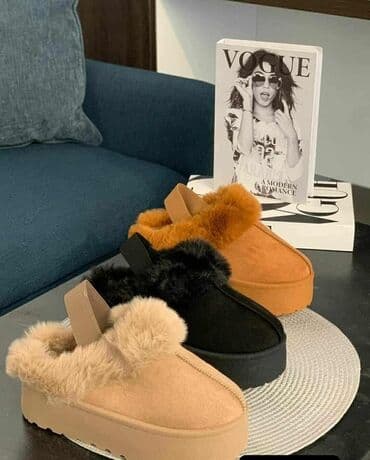 💫Ženske zimske papuce/cizmice sa platformom i krznenom postavom na lalafo.rs 💫Ženske zimske papuce/cizmice sa platformom i krznenom postavom