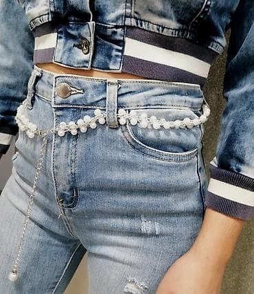 Women's Clothing: Nove farmerice sa puno elastina Kaiš od bisera Extra model i kvalitet at lalafo.rs — 3 Women's Clothing: Nove farmerice sa puno elastina Kaiš od bisera Extra model i kvalitet — 3