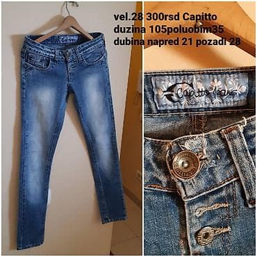 bermude teksas br: Capitto ženske farmerke – model skinny/straight sa izbeljenim at lalafo.rs — 1 bermude teksas br: Capitto ženske farmerke – model skinny/straight sa izbeljenim — 1