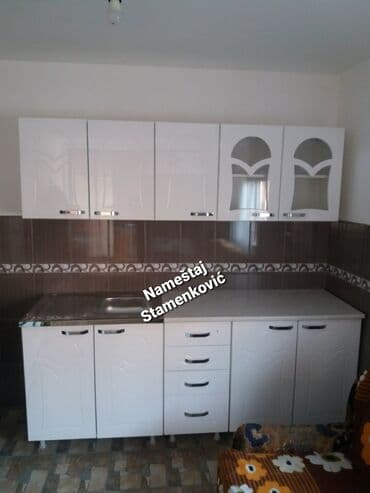 Kitchen furniture: Kuhinja od medijapana (kocka) duzine 2m gornjih i donjih delova sa at lalafo.rs — 5 Kitchen furniture: Kuhinja od medijapana (kocka) duzine 2m gornjih i donjih delova sa — 5