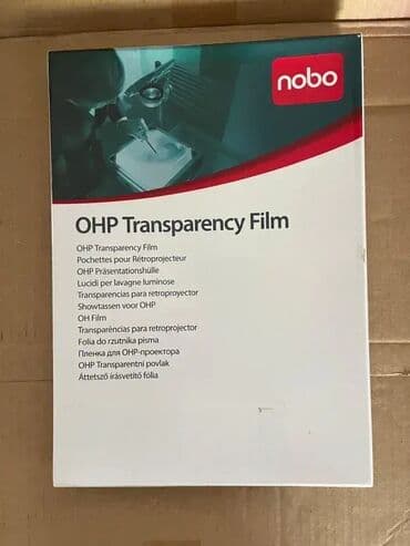 Univerzalni fotokopirski film za grafoskop A4. Veličina pakovanja: 100 na lalafo.rs Univerzalni fotokopirski film za grafoskop A4. Veličina pakovanja: 100