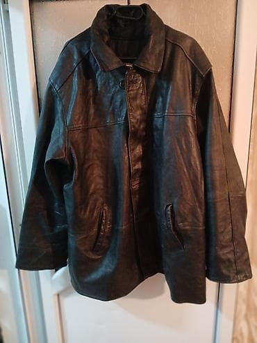 Kožna jakna Prava koža, 2XL, bоја - Crna na lalafo.rs Kožna jakna Prava koža, 2XL, bоја - Crna