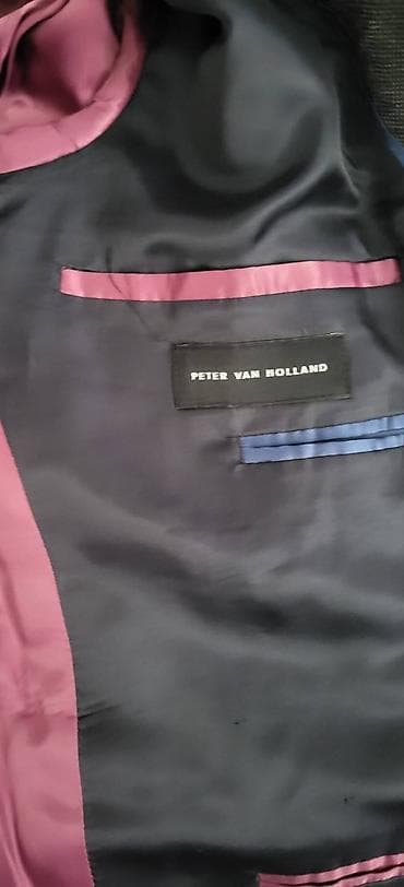 Muški sako Peter Van Holland - Boja: tamnosiva (melanž) - Kroj na lalafo.rs — 2 Muški sako Peter Van Holland - Boja: tamnosiva (melanž) - Kroj — 2