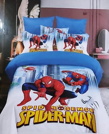 Trodelni set 3D dečije posteljine sa popularnim motivom Spajdermena na lalafo.rs Trodelni set 3D dečije posteljine sa popularnim motivom Spajdermena
