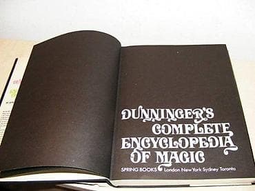 Dunninger`s Complete Encyclopedia Of Magic Joseph Dunninger (Author) na lalafo.rs — 3 Dunninger`s Complete Encyclopedia Of Magic Joseph Dunninger (Author) — 3