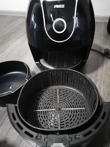 Princess friteza na vruć vazduh (air fryer) - Model sa kružnim korpom na lalafo.rs — 2 Princess friteza na vruć vazduh (air fryer) - Model sa kružnim korpom — 2