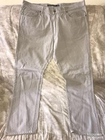 Original ZEGNA pantalone 40 100% cotton Polustruk 54cm, duzina 120cm na lalafo.rs — 2 Original ZEGNA pantalone 40 100% cotton Polustruk 54cm, duzina 120cm — 2