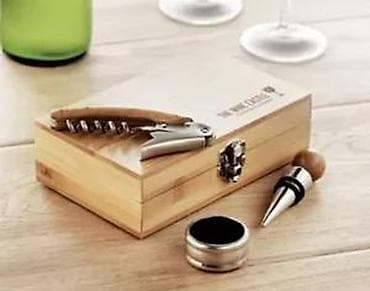 cepaci za drva: Masterpro set pribora za vino – 3 dela u bambus kutiji Sadrži: - na lalafo.rs — 8 cepaci za drva: Masterpro set pribora za vino – 3 dela u bambus kutiji Sadrži: - — 8